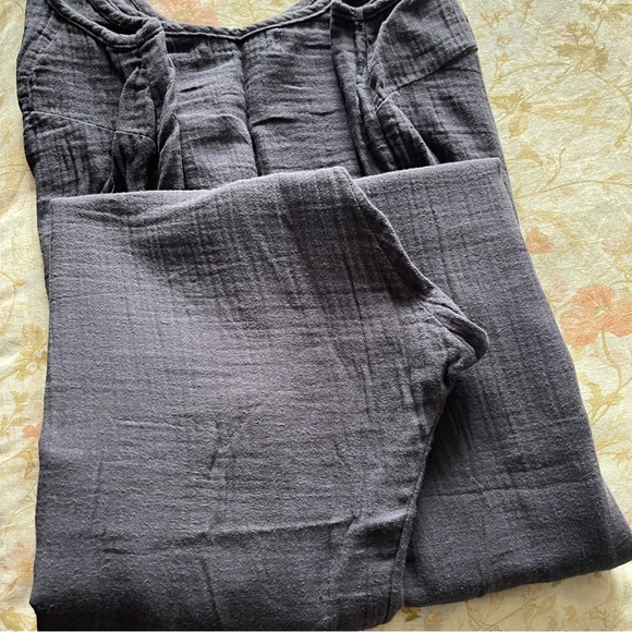 Poplinen Jameela Organic Cotton Jumpsuit - Grey - Size 1X - Like new - Picture 13 of 16